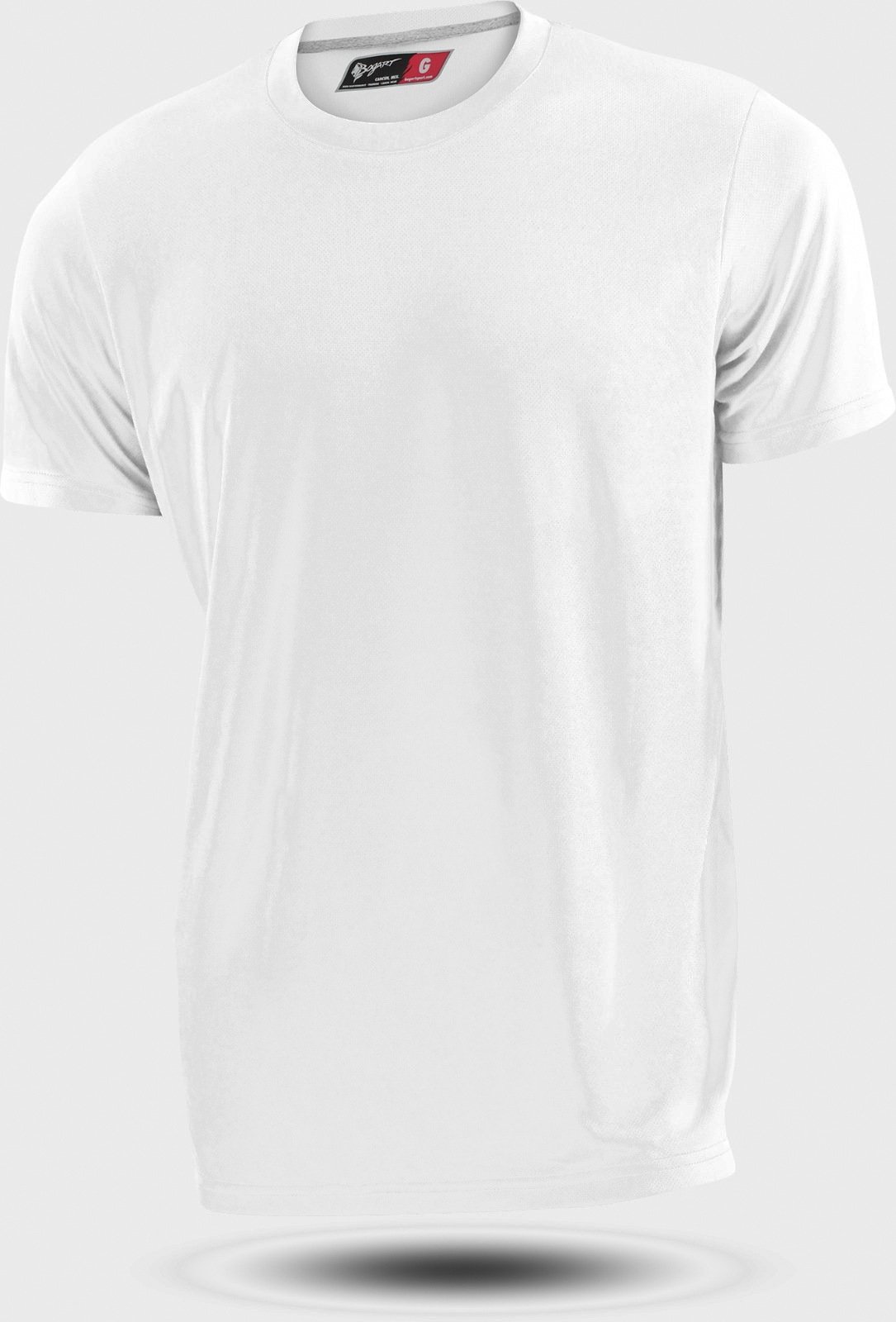 Playera Dri-Fit cuello redondo blanca