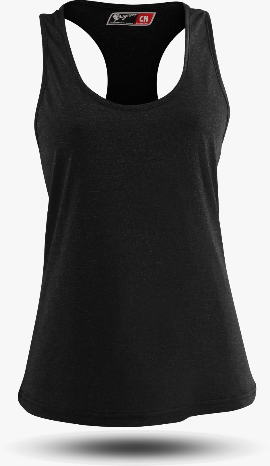 Tank top Dri-Fit negro de dama